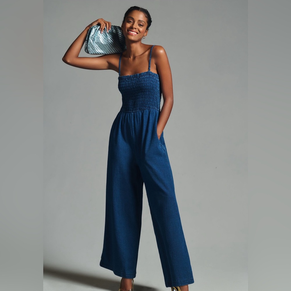 Pilcro Smocked Romper